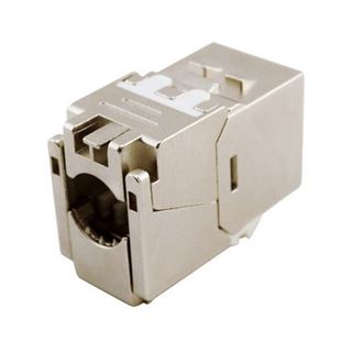Equip Keystone Jack geschirmt Cat.6A Werkzeugf.Metall 8erSet