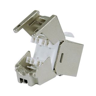 Equip Keystone Jack geschirmt Cat.6A Werkzeugf.Metall 8erSet