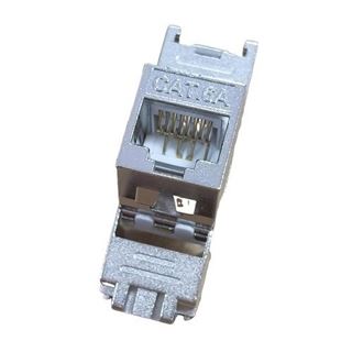 Equip Keystone Jack geschirmt Cat.6A Werkzeugf.Metall 8erSet