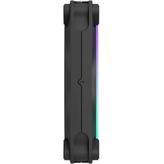 120x120x25mm Fractal Design Lüfter Momentum 12 RGB Black