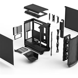 Fractal Design Meshify 3 Black Solid