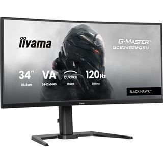 34" (86,36cm) iiyama G-MASTER GCB3482WQSU-B1 Black Hawk schwarz