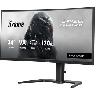 34" (86,36cm) iiyama G-MASTER GCB3482WQSU-B1 Black Hawk schwarz