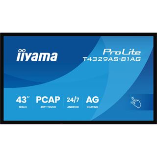 42.5" (107,95cm) iiyama ProLite T4329AS-B1AG schwarz 3840x2160
