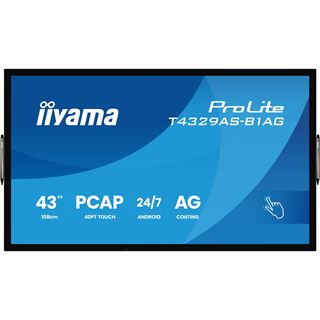 42.5" (107,95cm) iiyama ProLite T4329AS-B1AG schwarz 3840x2160