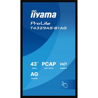 42.5" (107,95cm) iiyama ProLite T4329AS-B1AG schwarz 3840x2160