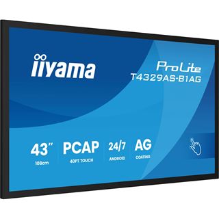 42.5" (107,95cm) iiyama ProLite T4329AS-B1AG schwarz 3840x2160