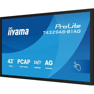 42.5" (107,95cm) iiyama ProLite T4329AS-B1AG schwarz 3840x2160