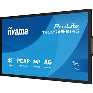 42.5" (107,95cm) iiyama ProLite T4329AS-B1AG schwarz 3840x2160