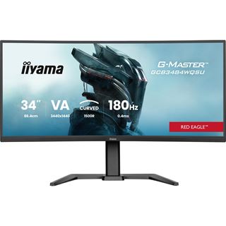 34" (86,36cm) iiyama G-MASTER GCB3484WQSU-B1 Red Eagle schwarz