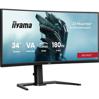 34" (86,36cm) iiyama G-MASTER GCB3484WQSU-B1 Red Eagle schwarz