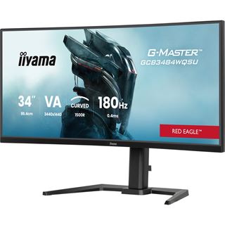 34" (86,36cm) iiyama G-MASTER GCB3484WQSU-B1 Red Eagle schwarz