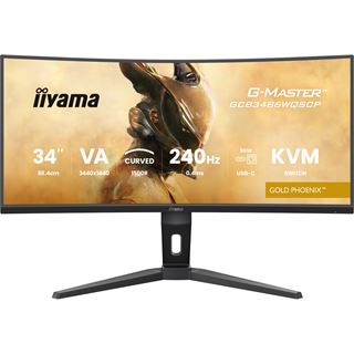 34" (86,36cm) iiyama G-MASTER GCB3486WQSCP-B1 Gold Phoenix