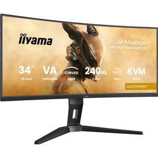 34" (86,36cm) iiyama G-MASTER GCB3486WQSCP-B1 Gold Phoenix