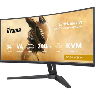 34" (86,36cm) iiyama G-MASTER GCB3486WQSCP-B1 Gold Phoenix