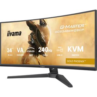 34" (86,36cm) iiyama G-MASTER GCB3486WQSCP-B1 Gold Phoenix