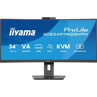 34" (86,36cm) iiyama ProLite XCB3497WQSNPH-B1 schwarz 3440x1440