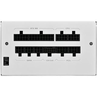 1000 Watt Sharkoon Netzteil Rebel P20 ATX Modular wei&szlig;