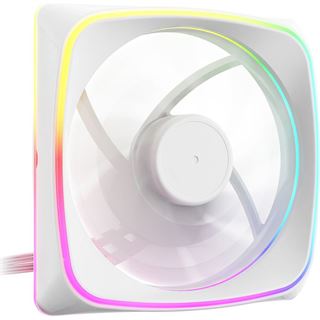 120x120x25mm Sharkoon L&uuml;fter SHARK Lights PWM RGB wei&szlig;
