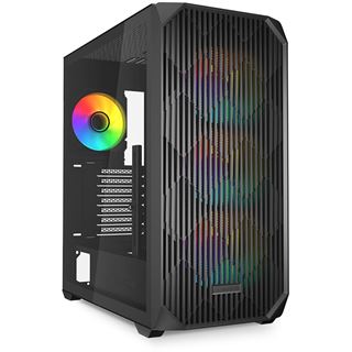 Sharkoon Geh&auml;use AK3 RGB ATX 1xGlas schwarz