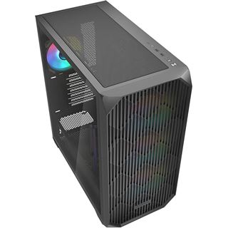 Sharkoon Geh&auml;use AK3 RGB ATX 1xGlas schwarz