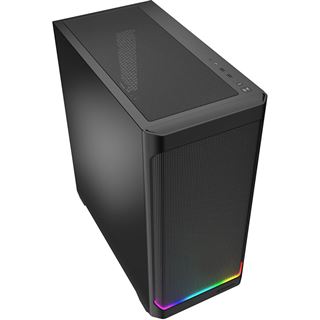 Sharkoon Geh&auml;use AK4 RGB ATX 1xMetall schwarz