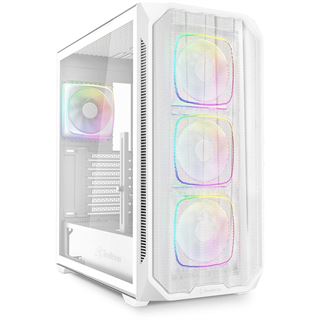 Sharkoon Geh&auml;use AK5M RGB ATX 1xMetall wei&szlig;