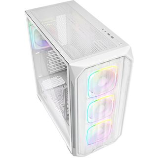 Sharkoon Geh&auml;use AK5M RGB ATX 1xMetall wei&szlig;