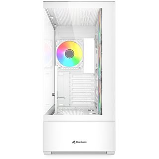 Sharkoon Gehäuse AK6 RGB ATX 1xGlas weiß