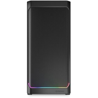 Sharkoon Geh&auml;use AK4W RGB ATX 1xGlas schwarz