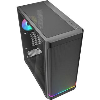 Sharkoon Geh&auml;use AK4W RGB ATX 1xGlas schwarz