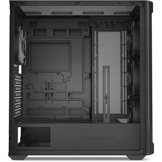 Sharkoon Geh&auml;use AK4W RGB ATX 1xGlas schwarz