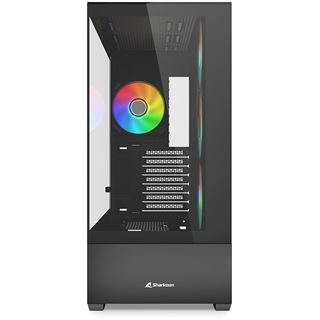 Sharkoon Gehäuse AK6 RGB ATX 1xGlas schwarz