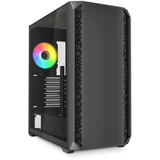 Sharkoon AK2 RGB Midi Tower ohne Netzteil schwarz