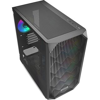 Sharkoon Gehäuse MK3 RGB Micro-ATX 1xGlas schwarz