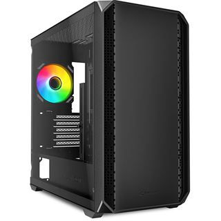 Sharkoon Gehäuse MK2 RGB Micro-ATX 1xGlas schwarz