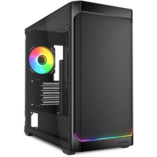 Sharkoon Gehäuse MK4W RGB Micro-ATX 1xGlas schwarz