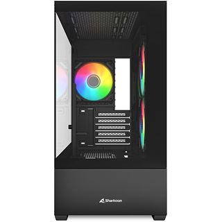 Sharkoon Gehäuse MK6 RGB Micro-ATX 1xGlas schwarz