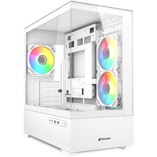 Sharkoon Gehäuse MK6 RGB Micro-ATX 1xGlas weiß
