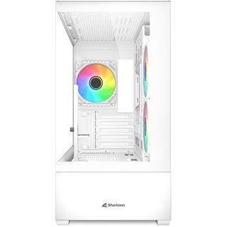 Sharkoon Gehäuse MK6 RGB Micro-ATX 1xGlas weiß