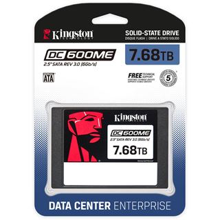 7,68TB Kingston DC600ME 2.5" (6.4cm) SATA 6Gb/s 3D-NAND TLC