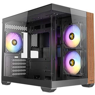 Antec Mini CX600M WOOD ARGB_B Micro-ATX/Mini-ITX o.N. BK retail