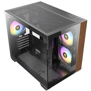 Antec Mini CX600M WOOD ARGB_B Micro-ATX/Mini-ITX o.N. BK retail