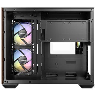 Antec Mini CX600M WOOD ARGB_B Micro-ATX/Mini-ITX o.N. BK retail