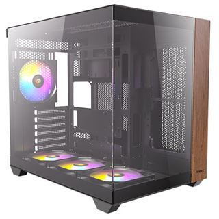 Antec Mid CX800 WOOD ARGB_B ATX/M-ATX/M-ITX o.N. BK retail