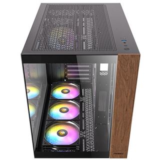 Antec Mid CX800 WOOD ARGB_B ATX/M-ATX/M-ITX o.N. BK retail