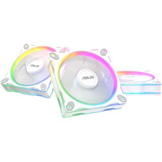 120x120x28mm Asus PRIME MR120 FAN ARGB REVERSE WHITE 3IN1