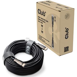 (&euro;3,98*/1m) 50.00m Club 3D HDMI Anschlusskabel aktiv HDMI Typ A