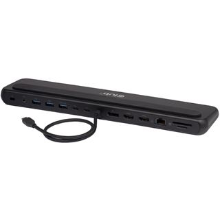 Club 3D USB-C 12in1-Dock >DP1.4/2xHDMI/2xUSB-C/ 8K30Hz PD100W