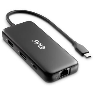 Club 3D USB-C 8in1-HUB >DP1.4/HDMI2.0/USB-C/LAN 8K30Hz PD100W